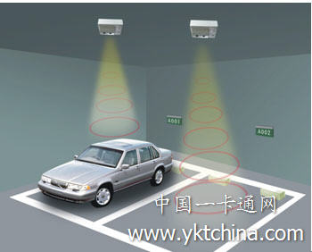 停车位引导系统结构示意图 